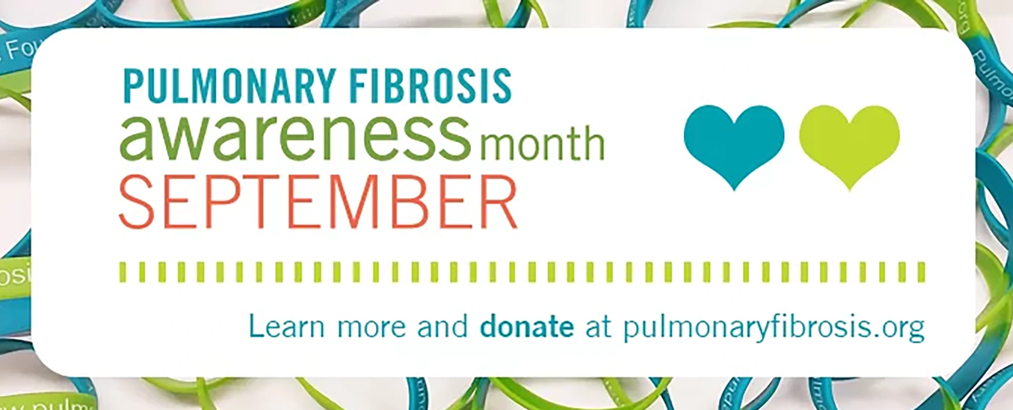 Pulmonary Fibrosis awareness month