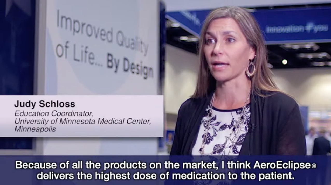 Monaghan Medical Corp. - AEROECLIPSE® Nebulizer Testimonial